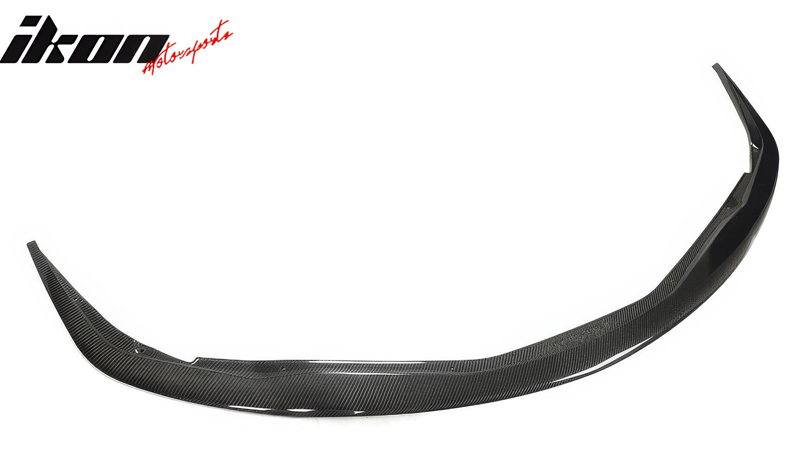 Fits 20-25 Toyota GR Supra A90 A91 IKON Front Bumper Lip Gloss Carbon Fiber CF