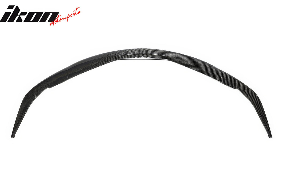 Fits 20-25 Toyota GR Supra A90 A91 IKON Front Bumper Lip Gloss Carbon Fiber CF