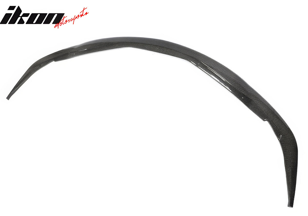 Fits 20-25 Toyota GR Supra A90 A91 IKON Front Bumper Lip Gloss Carbon Fiber CF