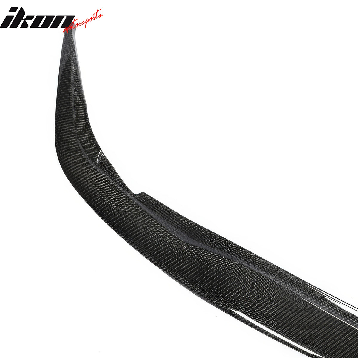 Fits 20-25 Toyota GR Supra A90 A91 IKON Front Bumper Lip Gloss Carbon Fiber CF