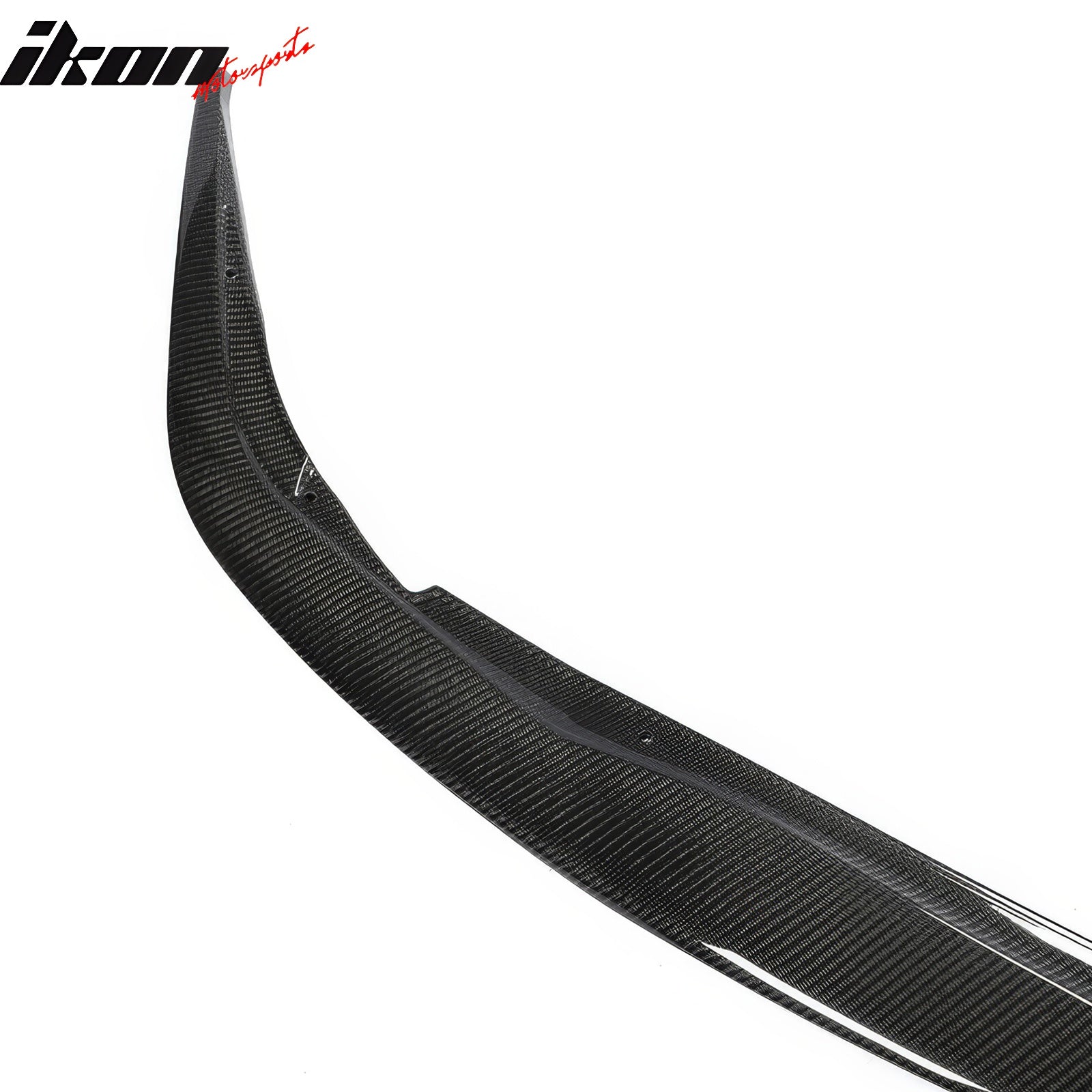 Fits 20-25 Toyota GR Supra A90 A91 IKON Front Bumper Lip Gloss Carbon Fiber CF