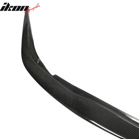 Fits 20-25 Toyota GR Supra A90 A91 IKON Front Bumper Lip Gloss Carbon Fiber CF