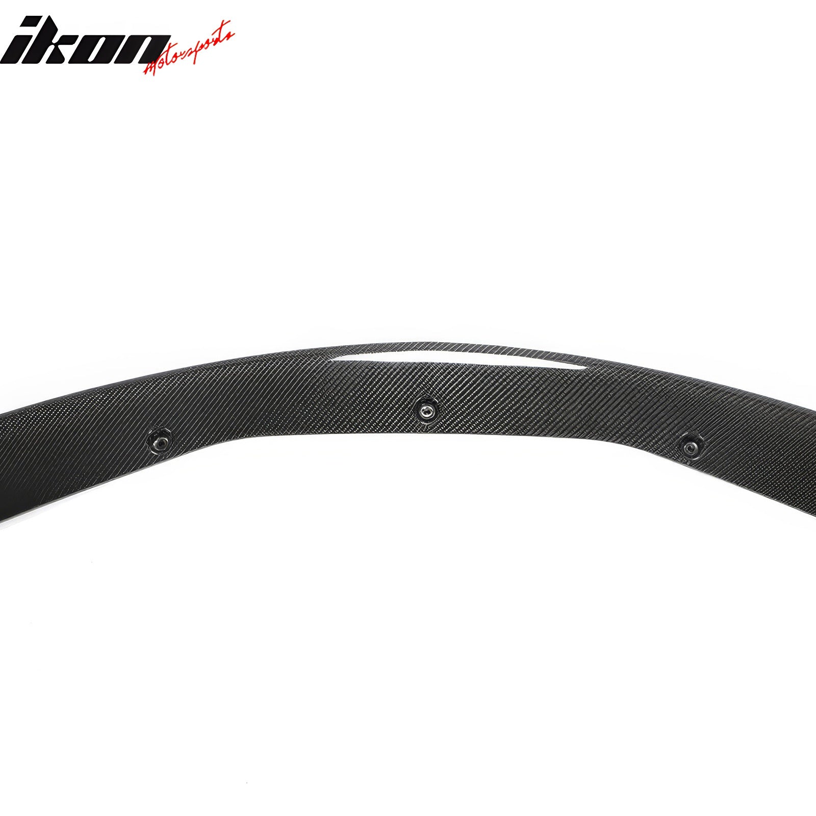 Fits 20-25 Toyota GR Supra A90 A91 IKON Front Bumper Lip Gloss Carbon Fiber CF