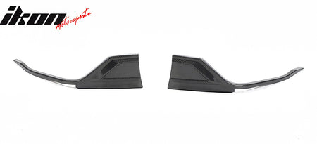 Fits 20-25 Toyota GR Supra A90 A91 MZ Speed 4PCS Front Bumper Lip Carbon Fiber