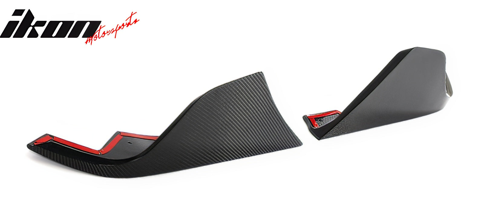 Fits 20-25 Toyota GR Supra A90 A91 AG Style Rear Bumper Apron Gloss Carbon Fiber