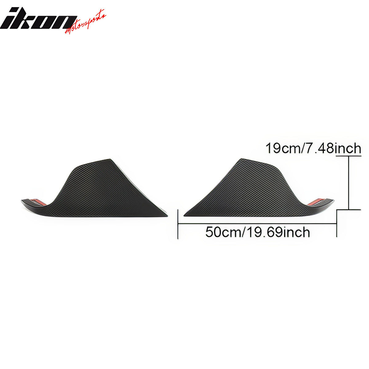 Fits 20-25 Toyota GR Supra A90 A91 AG Style Rear Bumper Apron Gloss Carbon Fiber