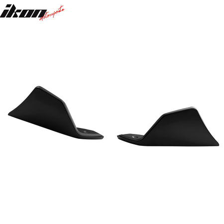 Fits 20-25 Toyota GR Supra A90 A91 Rear Bumper Splitters AG Style Matte Black