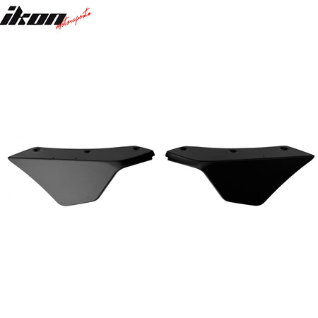 Fits 20-25 Toyota GR Supra A90 A91 Rear Bumper Splitters AG Style Matte Black