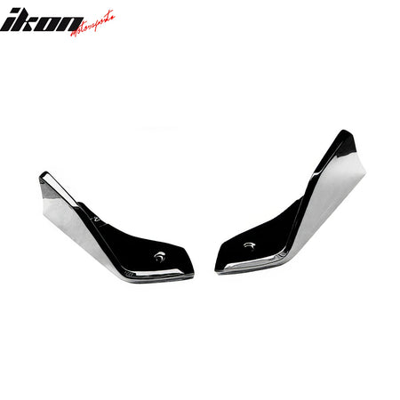 Fits 20-25 Toyota GR Supra A90 A91 Rear Bumper Splitters AG Style Gloss Black