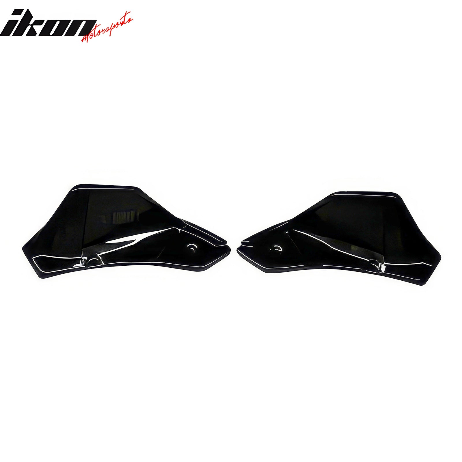 Fits 20-25 Toyota GR Supra A90 A91 Rear Bumper Splitters AG Style Gloss Black
