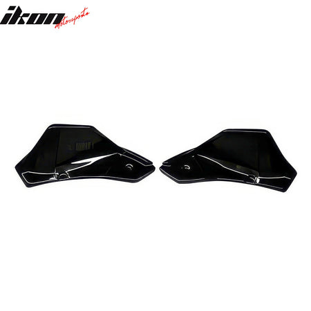 Fits 20-25 Toyota GR Supra A90 A91 Rear Bumper Splitters AG Style Gloss Black