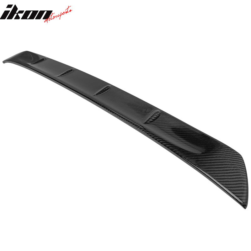 Fits 20-25 Toyota GR Supra J29 5th Real Carbon Fiber Rear Roof Window Spoiler