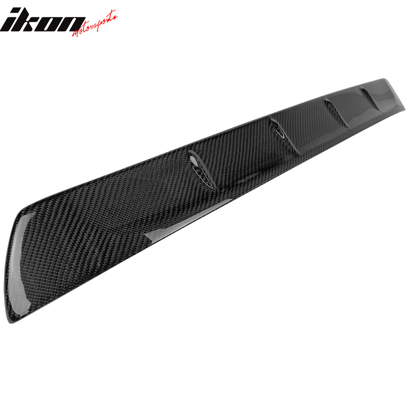 Fits 20-25 Toyota GR Supra J29 5th Real Carbon Fiber Rear Roof Window Spoiler