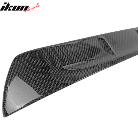 Fits 20-25 Toyota GR Supra J29 5th Real Carbon Fiber Rear Roof Window Spoiler