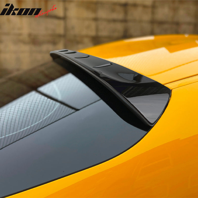 Fits 20-25 Toyota GR Supra MK5 Rear Roof Window Spoiler Wing Painted #202 Black