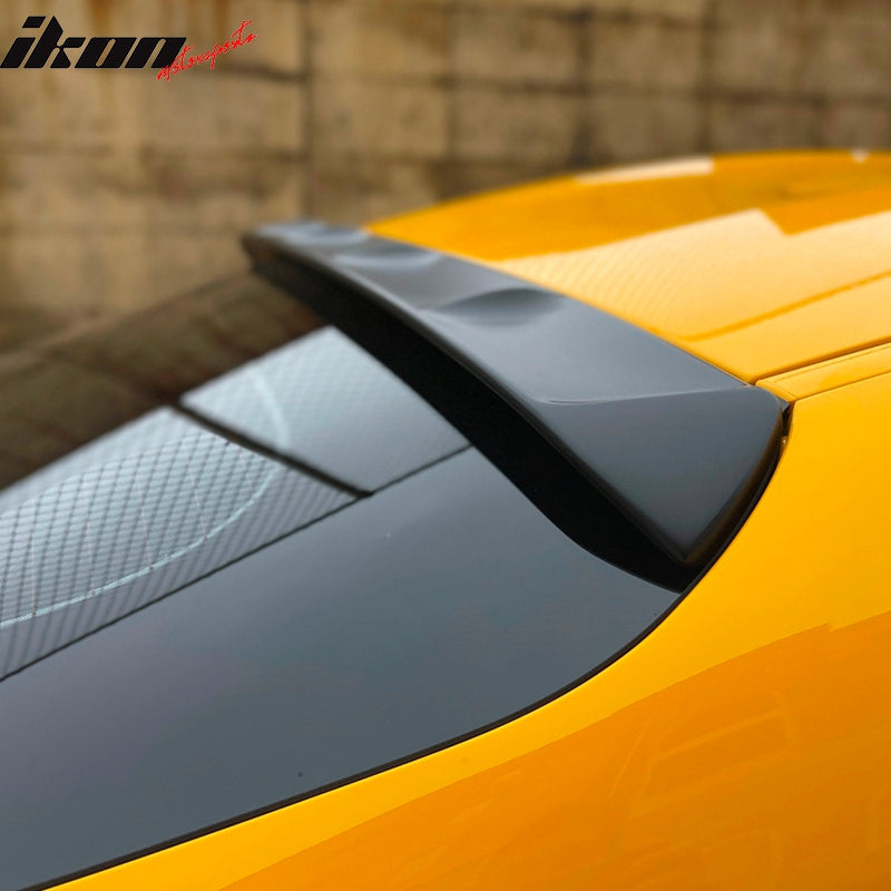 Fis 20-25 Toyota GR Supra 5th V2 Style Matte Black Rear Window Roof Spoiler Wing