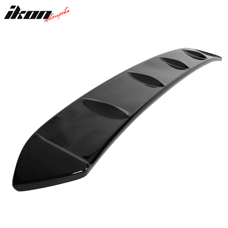 Fits 20-25 Toyota GR Supra V2 Style Rear Roof Spoiler Wing Painted #202 Black