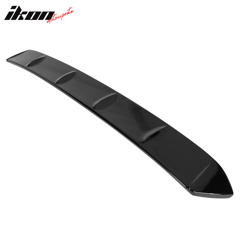 Fits 20-25 Toyota GR Supra V2 Style Rear Roof Spoiler Wing Painted #202 Black