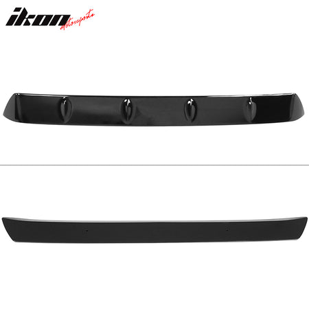 Fits 20-25 Toyota GR Supra V2 Style Rear Roof Spoiler Wing Painted #202 Black