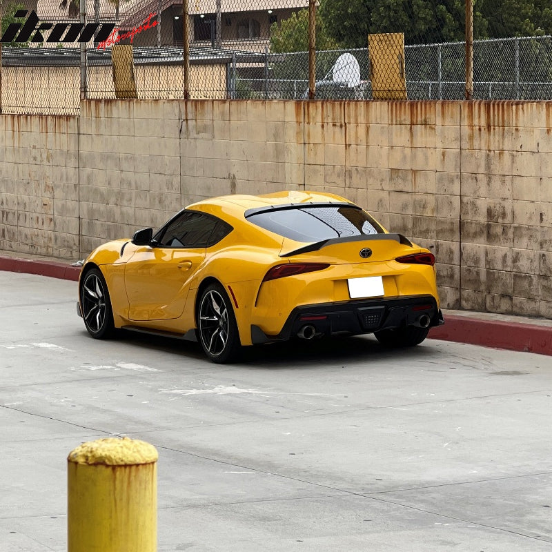 Fits 20-25 Toyota GR Supra 5th MK5 TRD Style Trunk Spoiler Painted #202 Black