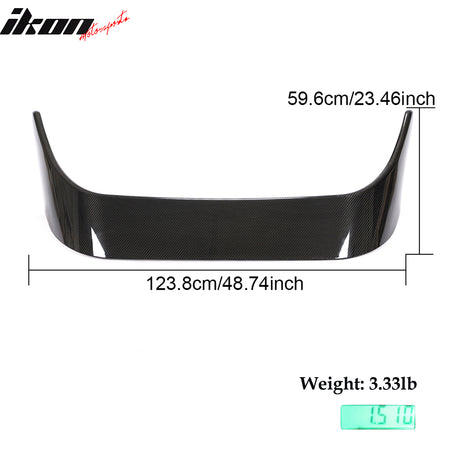 Fits 20-25 Toyota GR Supra A90 A91 MB Style Trunk Spoiler Gloss Carbon Fiber CF