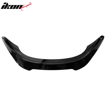 Fits 20-25 Toyota GR Supra A90 A91 Rear Trunk Spoiler V Style Carbon Fiber Print