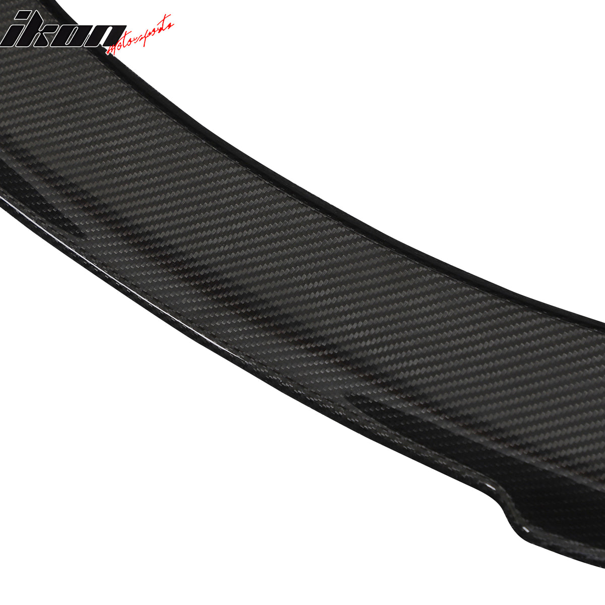 Fits 20-25 Toyota GR Supra A90 A91 V Style Trunk Spoiler Gloss Dry Carbon Fiber