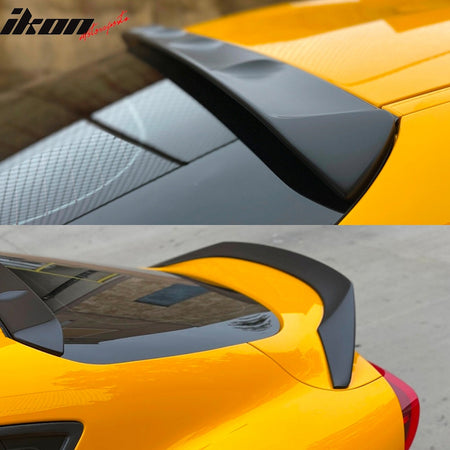 Fits 20-25 Toyota GR Supra J29 TRD Trunk Spoiler + V2 Roof Spoiler Matte Black