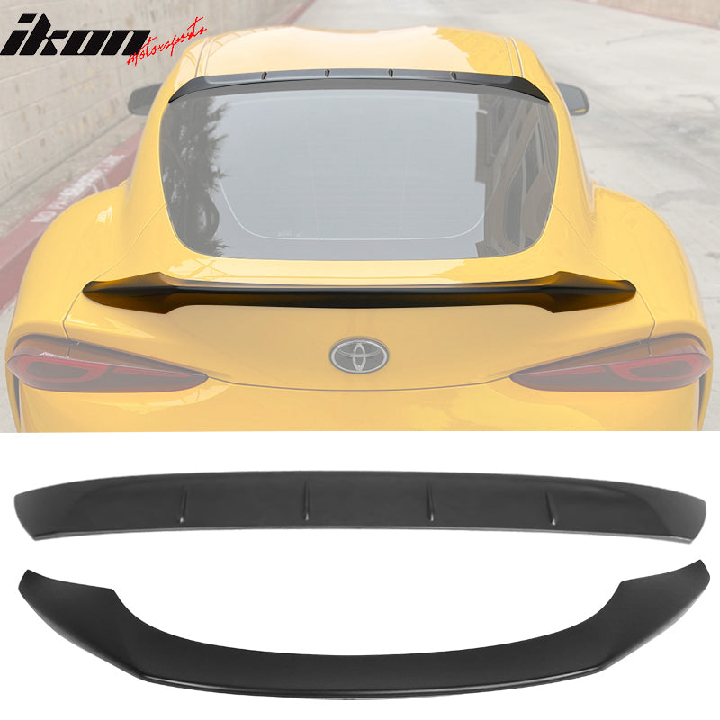 2020-2025 Toyota GR Supra MK5 J29 Matte TRD Rear Trunk + Roof Spoiler