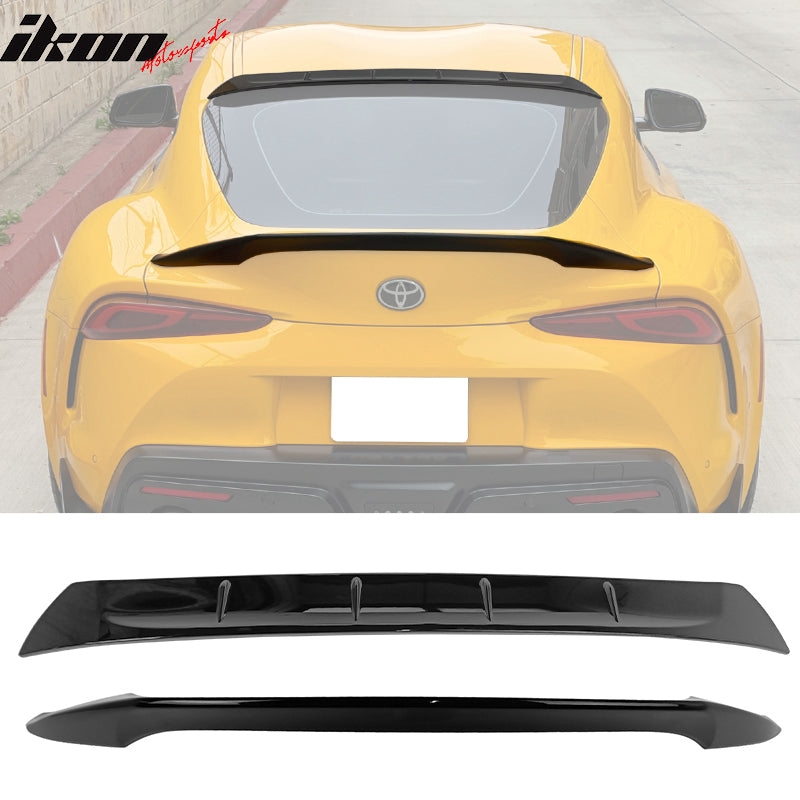 2020-2025 Toyota GR Supra MK5 Paint 202 TRD Style Trunk + Roof Spoiler