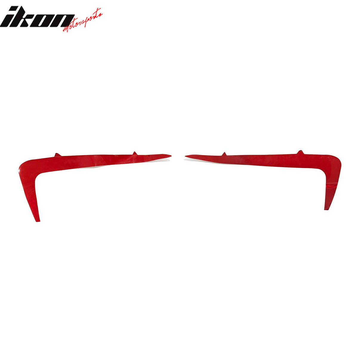 Fits 20-26 Land Rover Defender 90/110/130 Fog Light Bezels Gloss Black Eyelids