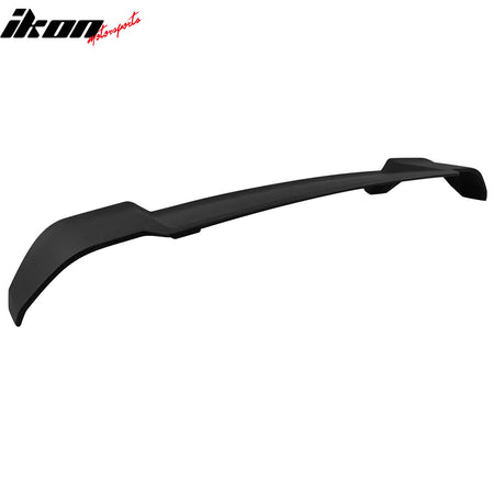 Fits 20-26 Defender 90 110 130 V Style Matte Black Rear Window Roof Spoiler ABS