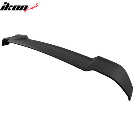 Fits 20-26 Defender 90 110 130 V Style Matte Black Rear Window Roof Spoiler ABS