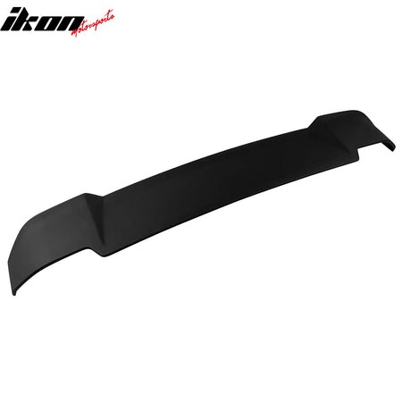 Fits 20-26 Defender 90 110 130 V Style Matte Black Rear Window Roof Spoiler ABS