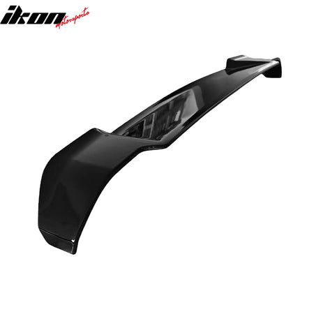 Fits 20-26 Defender 90 110 130 V Style Gloss Black Rear Window Roof Spoiler ABS