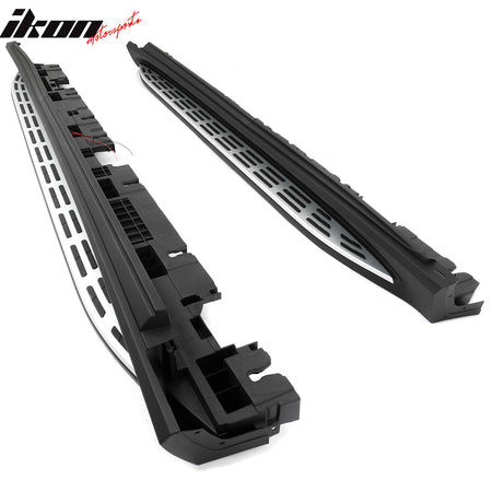 Fits 20-26 Benz X167 GLS450/GLS580 Running Boards OE Style Side Step Bar w/ LED