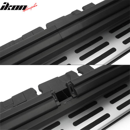 Fits 20-26 Benz X167 GLS450/GLS580 Running Boards OE Style Side Step Bar w/ LED