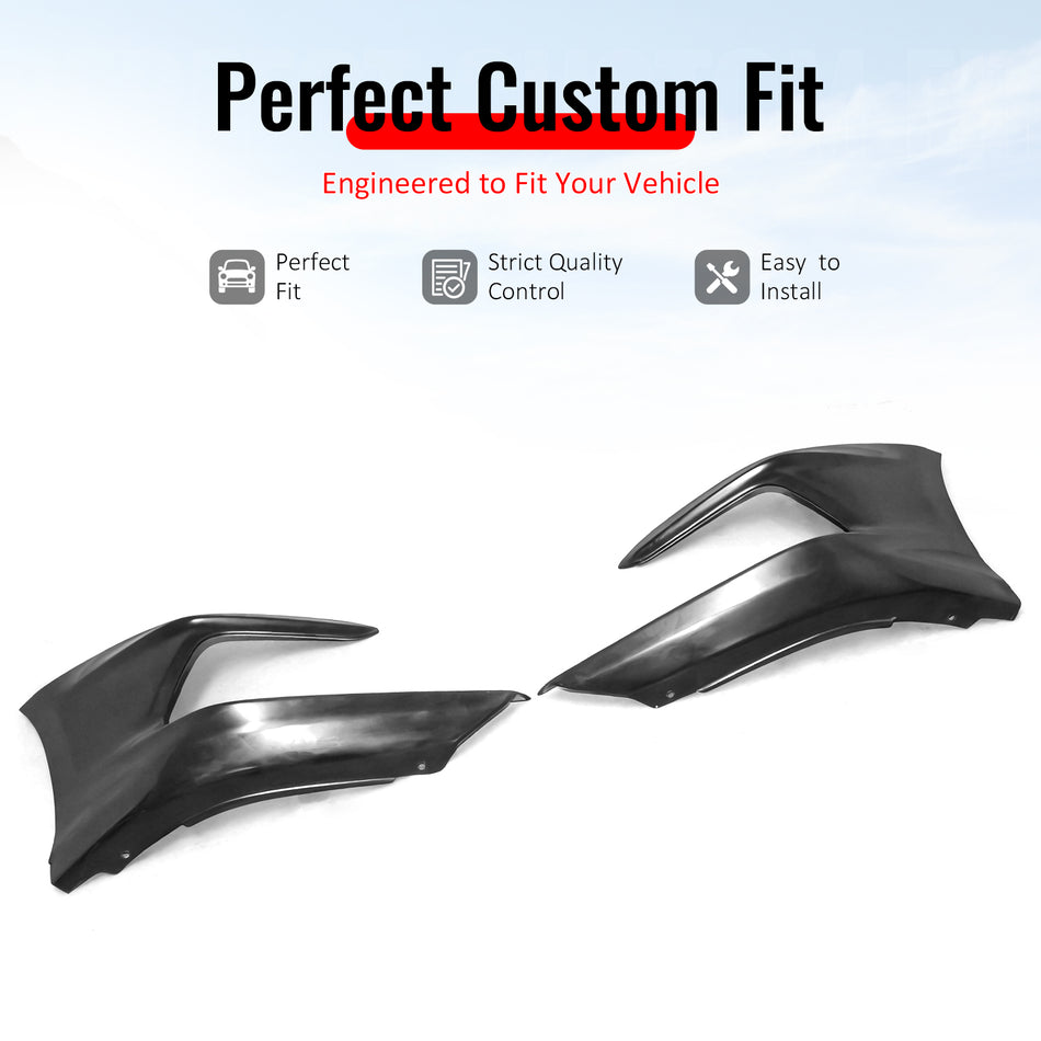 Fit 2021-2022 Honda Accord Sedan Front Bumper Lip OE Style