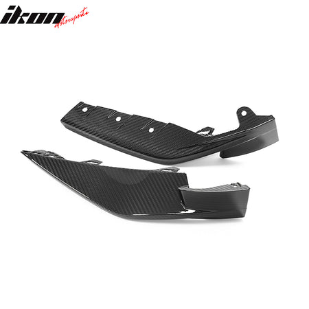 Dry Carbon Fiber Fit 21-25 G80 M3 G82 G83 M4 OE Style Front Bumper Lip Splitters
