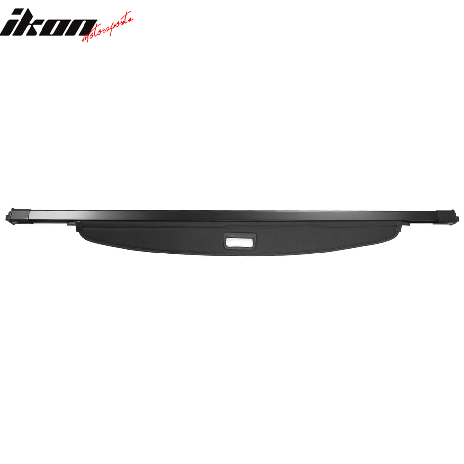 2021-2025 Chevy Cadillac GMC Black Trunk Cargo Cover PVC Aluminum Rod