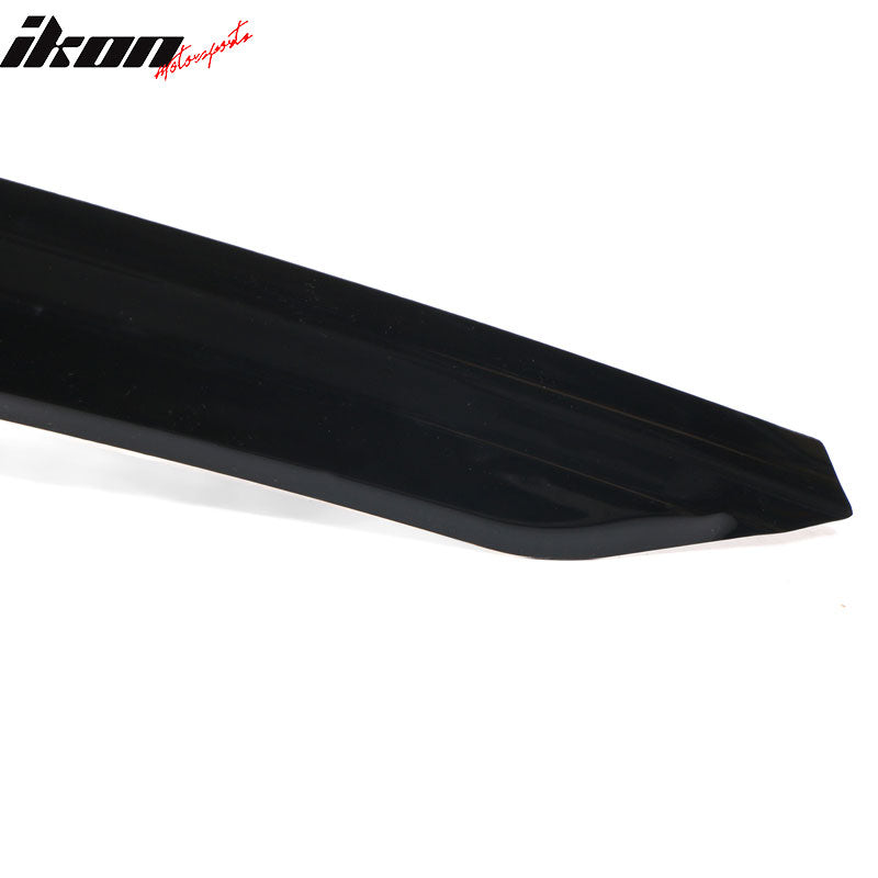 Fits 21-25 Hyundai Elantra N Sedan Mugen Style Tape-On 4PC Window Visors Acrylic