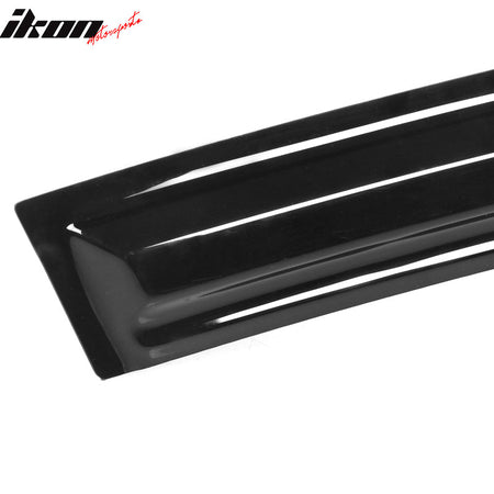 Fits 21-25 Hyundai Elantra N Sedan Mugen Style Tape-On 4PC Window Visors Acrylic