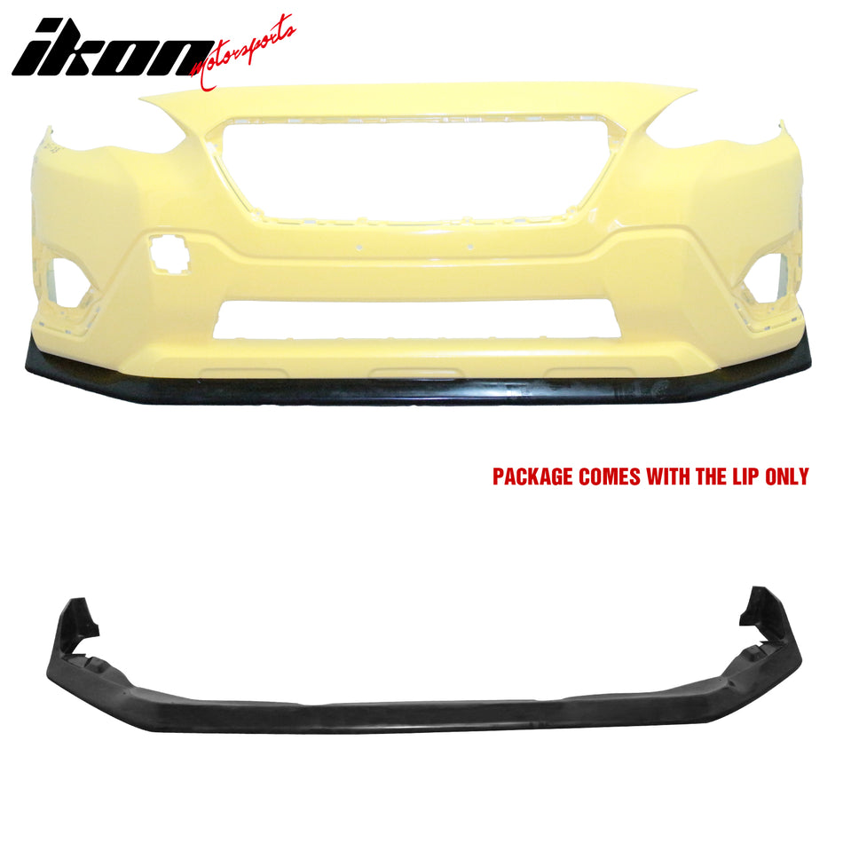 2021-2023 Subaru Crosstrek IKON CS Style Unpainted Front Bumper Lip PU
