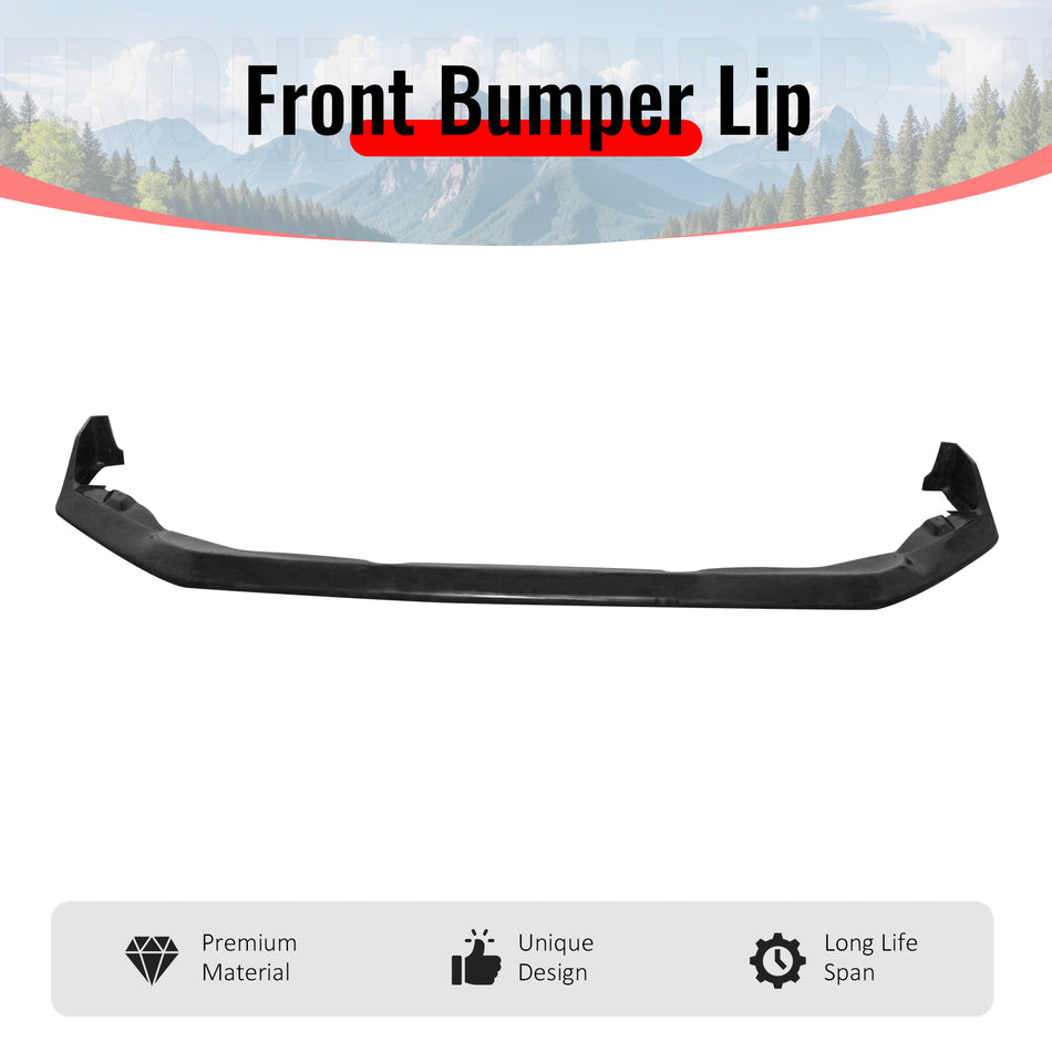 Fits 21-23 Subaru Crosstrek IKON CS Style Front Bumper Lip Spoiler Unpainted PU
