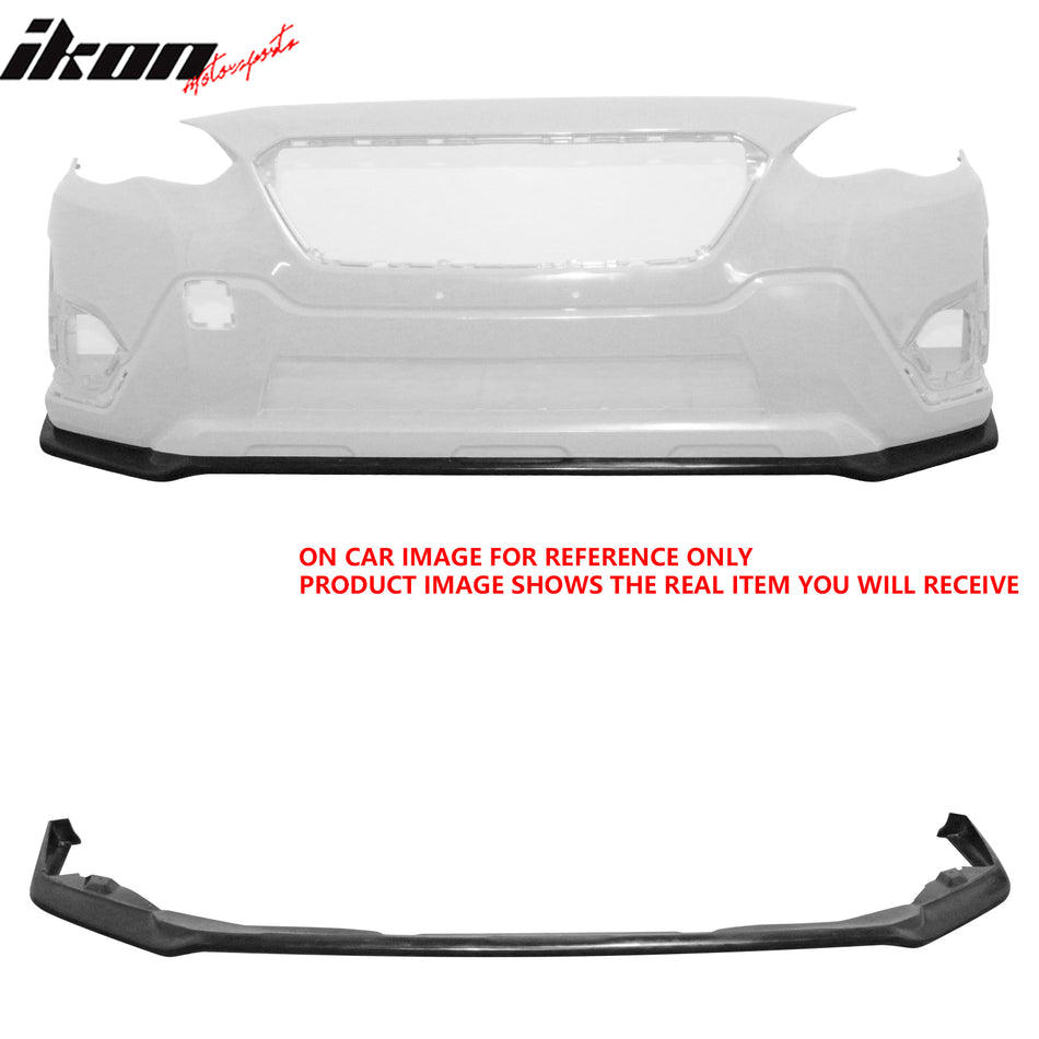2021-2023 Subaru Crosstrek IKST Front Bumper Lip Spoiler Unpainted PU