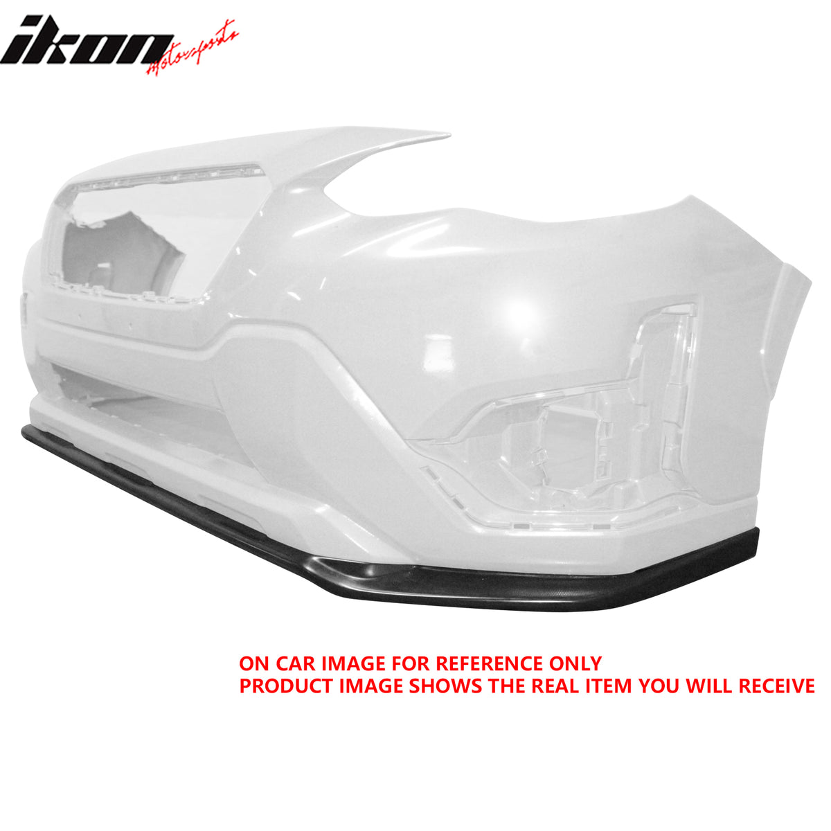 For 21-23 Subaru Crosstrek IKST Style Front Bumper Lip Chin Spoiler Unpainted PU