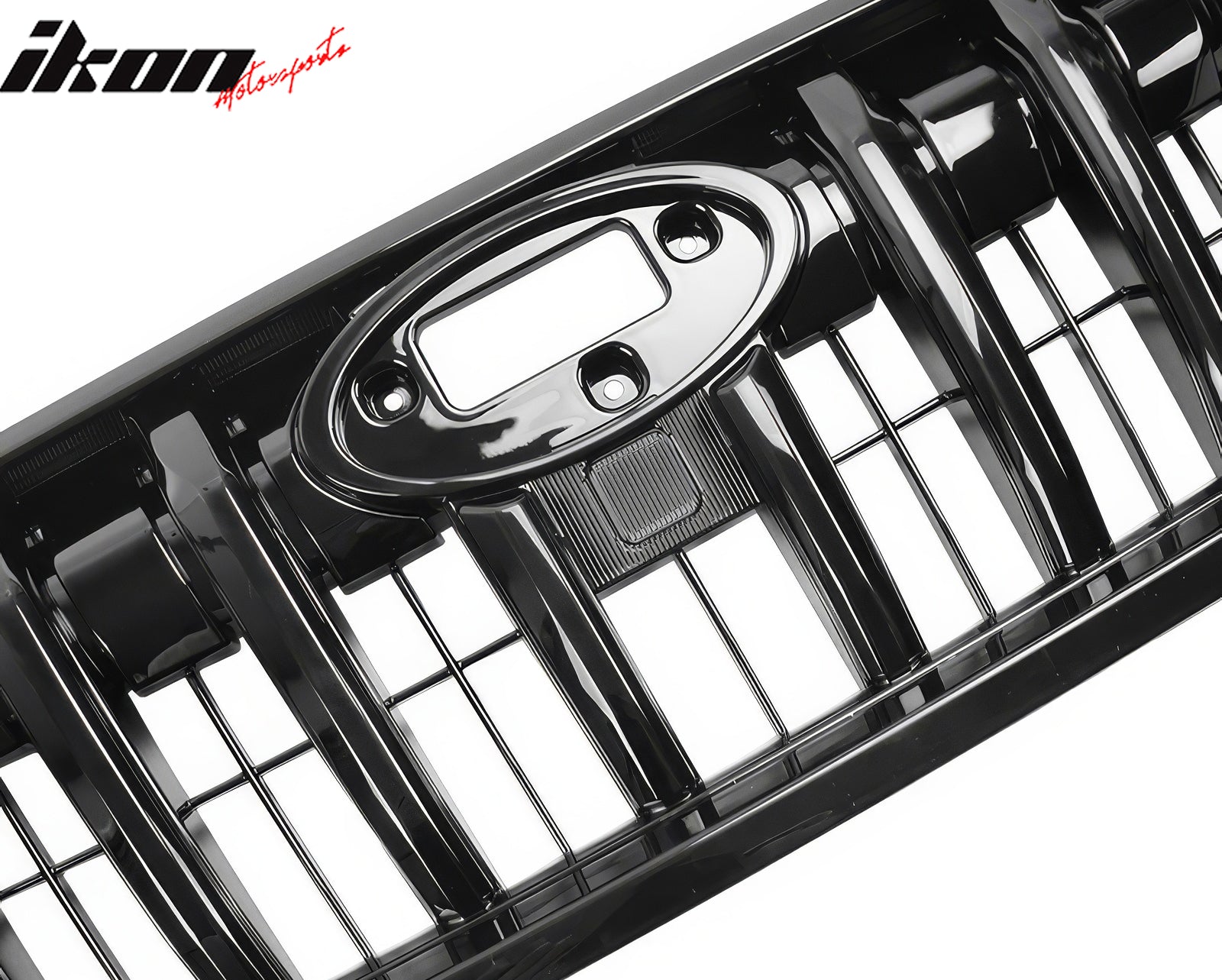 Fits 21-23 Subaru Crosstrek Sport Style Front Bumper Upper Grille Gloss Black