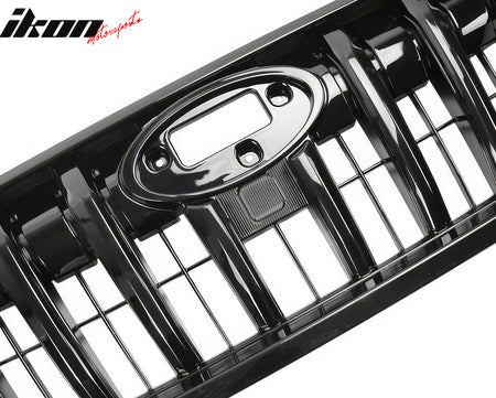 Fits 21-23 Subaru Crosstrek Sport Style Front Bumper Upper Grille Gloss Black