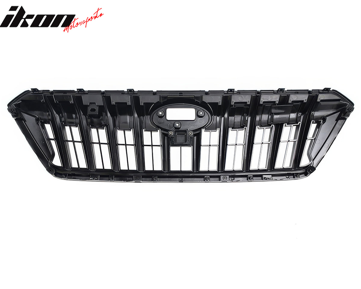 Fits 21-23 Subaru Crosstrek Sport Style Front Bumper Upper Grille Gloss Black