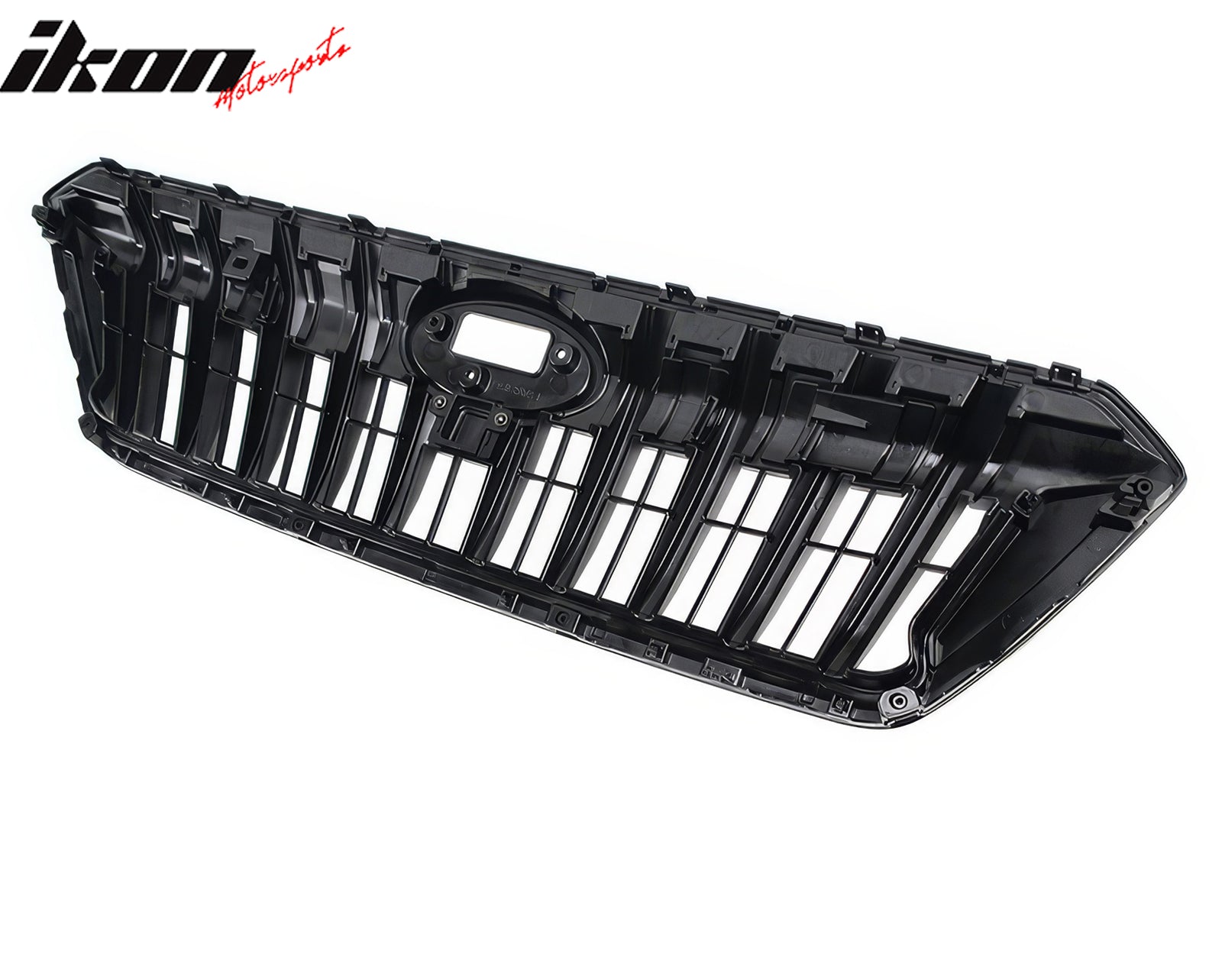 Fits 21-23 Subaru Crosstrek Sport Style Front Bumper Upper Grille Gloss Black